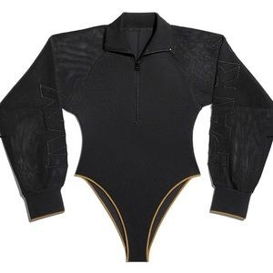 Adidas Ivy Park Mesh Sleeve Bodysuit M